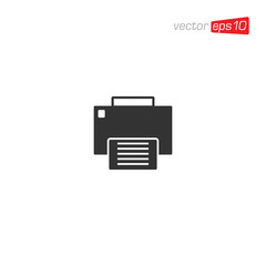 Printer Icon Design Vector Template