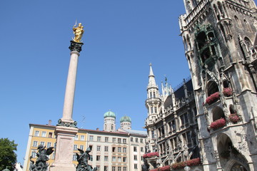 Fototapeta premium munich town square