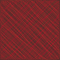 Royal ornament of their red threads and luminous intersecting fibers.