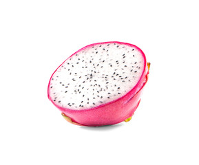 dragonfruit an isolated on white background with clipping path