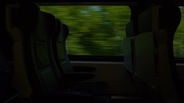 summer day salzburg vienna train road trip passenger side seat pov panorama 4k austria