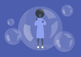 Echo chamber, an environment in which a person encounters only beliefs or opinions that coincide with their own, so that the existing views are reinforced and alternative ideas are not considered