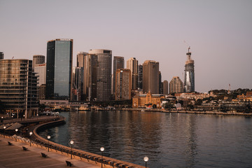 Fototapeta na wymiar Sydney Harbour Skyline