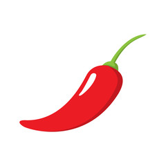 Cartoon Chili Pepper Vector Illustration