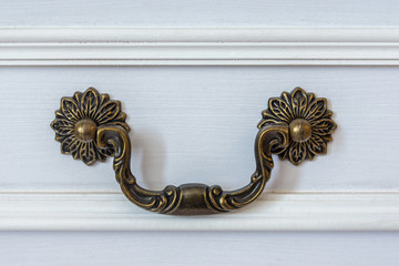 Antique drawer handle