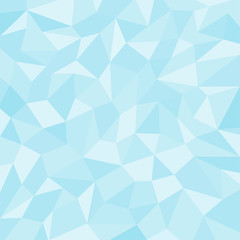 Light blue polygon vector illustration background. Diamond texture background.