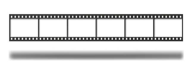 Classical 35 mm film strip.