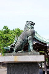 Obraz premium 宮地嶽神社の狛犬