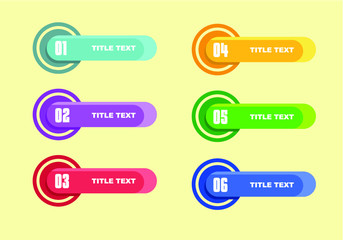 Obraz premium Bundle of editable colorful business and public information info graphics with flat design of chart, table, and icons.