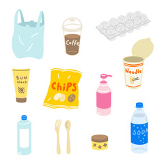 プラスチック製品セット