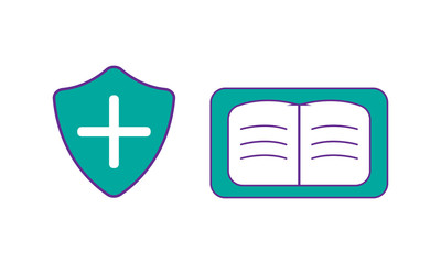 Obraz premium insurance and school fees icon