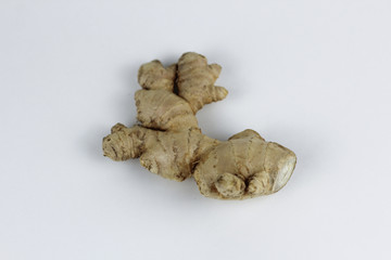 ginger root isolated on a white background