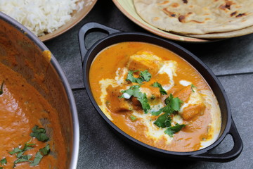 Paneer Butter Masala , a rich and creamy Indian dish made of Paneer or Tofu in tomato and cream gravy.