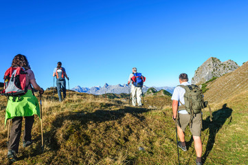 Bergtour zum Itonskopf oberhalb Bartholomäberg