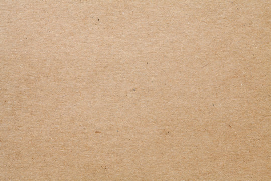Close-up of brown kraft paper texture background