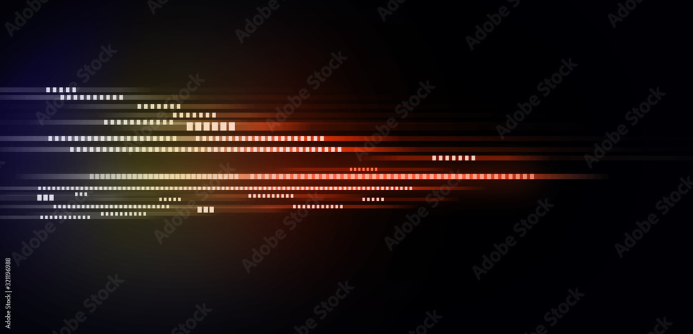 Wall mural abstract hi speed internet technology background