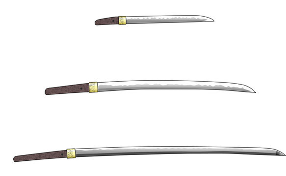 日本刀・katana　ハバキ付き