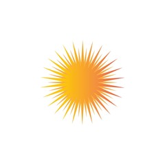 sun ilustration logo