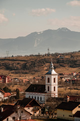 Fototapeta na wymiar Romanian orthodox church