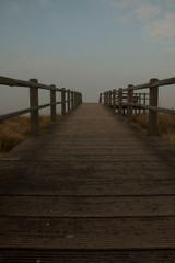 Fototapeta premium pier at sunset