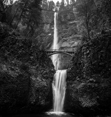 Multnomah Falls In the Columbia River Gorge - Oregon