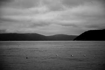 Sea of Okhotsk before the storm.