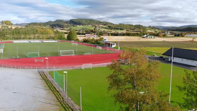 Track and field arena in Frosta