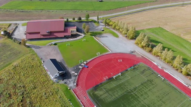 Track and field arena in Frosta