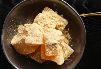 和菓子　わらびもち　ふわふわ　日本