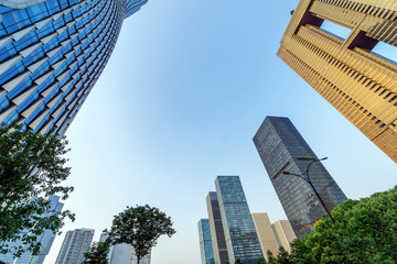 Fototapeta na wymiar China Chongqing skyscrapers