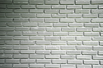 White brick wall texture and surface