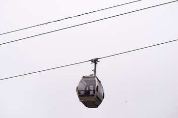 cable car Vila Nova de Gaia in Portugal