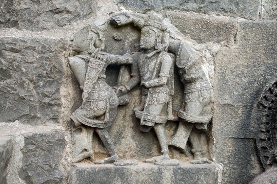 Bhuleshwar is a Hindu temple of Shiva, situated around 55 kilometres from Pune. The temple is situated on a hill and was built in the 13th century. There are classical carvings on the walls.