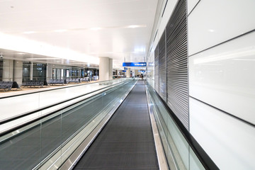 the departure lounge at Shanghai pudong airport