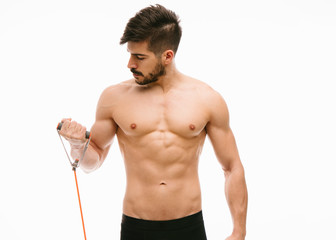Fototapeta premium Muscle man 