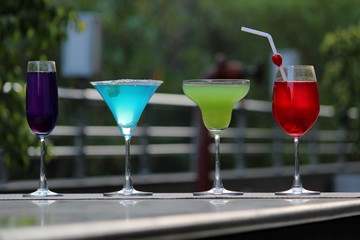 Close-Up Of Cold Drink  (Mocktails)