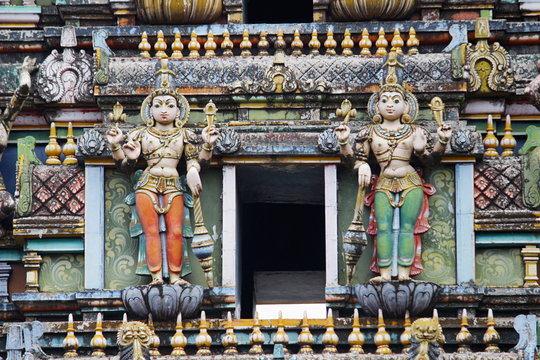 Gopuram of Natraj Temple, Satara,  Maharashtra, India