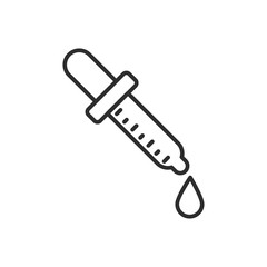 dropper icon vector design logo template EPS 10
