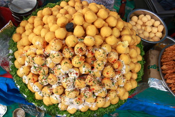 Fast food stall, Pushkar, Rajasthan, India