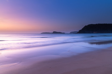 Hot Summer Dawn Seascape