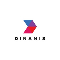 Dinamis Logo Simple Templates and Abstract