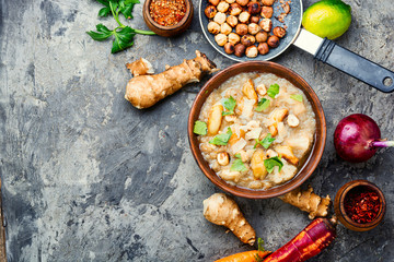 Vegetarian cream soup