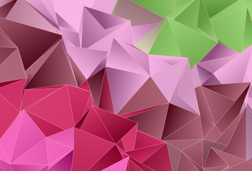 Abstract Low-Poly background. triangulated texture. Design 3d. Polygonal geometrical pattern. Triangular modern style