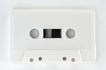 Audio Cassette Tape  on a white background