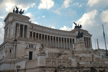 Fototapeta na wymiar Plaza of Spain in Rome.