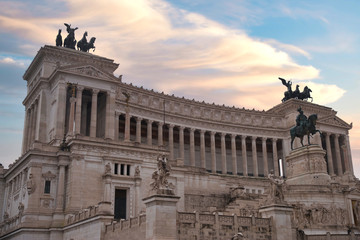 Naklejka premium Plaza of Spain in Rome.