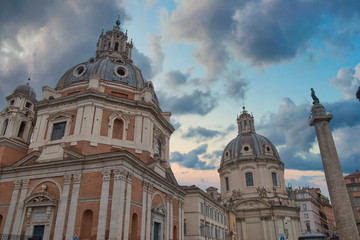 Fototapeta premium Plaza of Spain in Rome.
