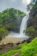 Dabhosa Waterfall, Jawhar, Thane, Maharashtra, India. One of the highest waterfalls situated near Mumbai