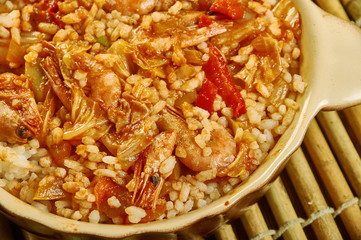  Cajun Prawn jambalaya