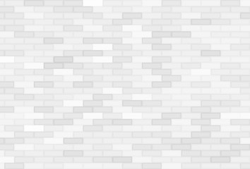 White brick wall vector background